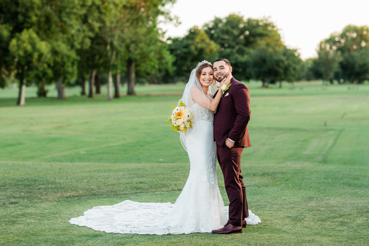 Wedding photography, Haggin Oaks Golf Complex
